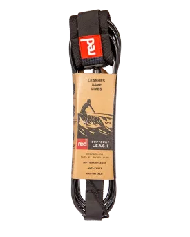 10ft Surf Leash in Black