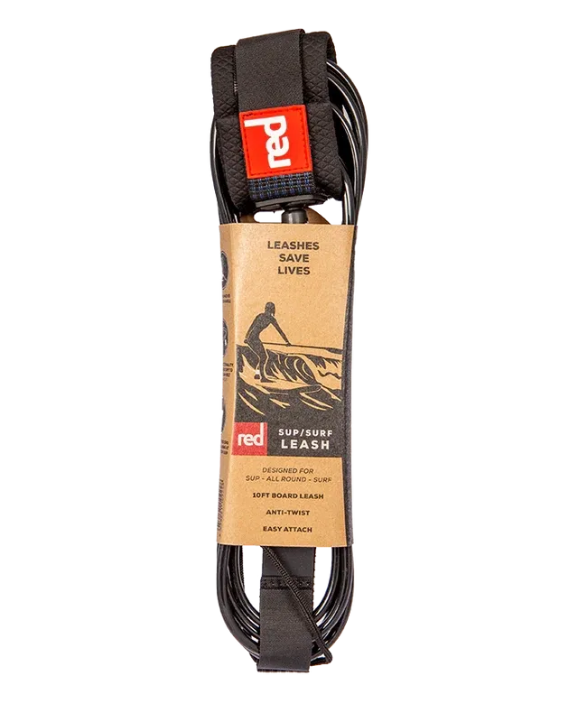 10ft Surf Leash in Black
