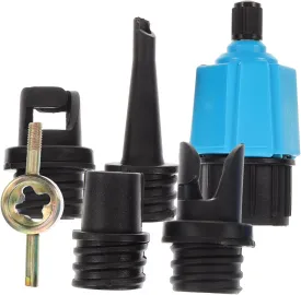 1set Inflatable Sup Pump Adapter Multifunction Air Compressor Connector for Boards Strong Sealing Easy to Use Compatible Standard Electric Pumps for Inflatables