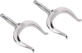2PCS Boat Oar Lock, Boat Row Lock Heavy Duty Universal Fit 1/2in Shaft 316 Stainless Steel Oarlock for Marine Water Raft Kayak