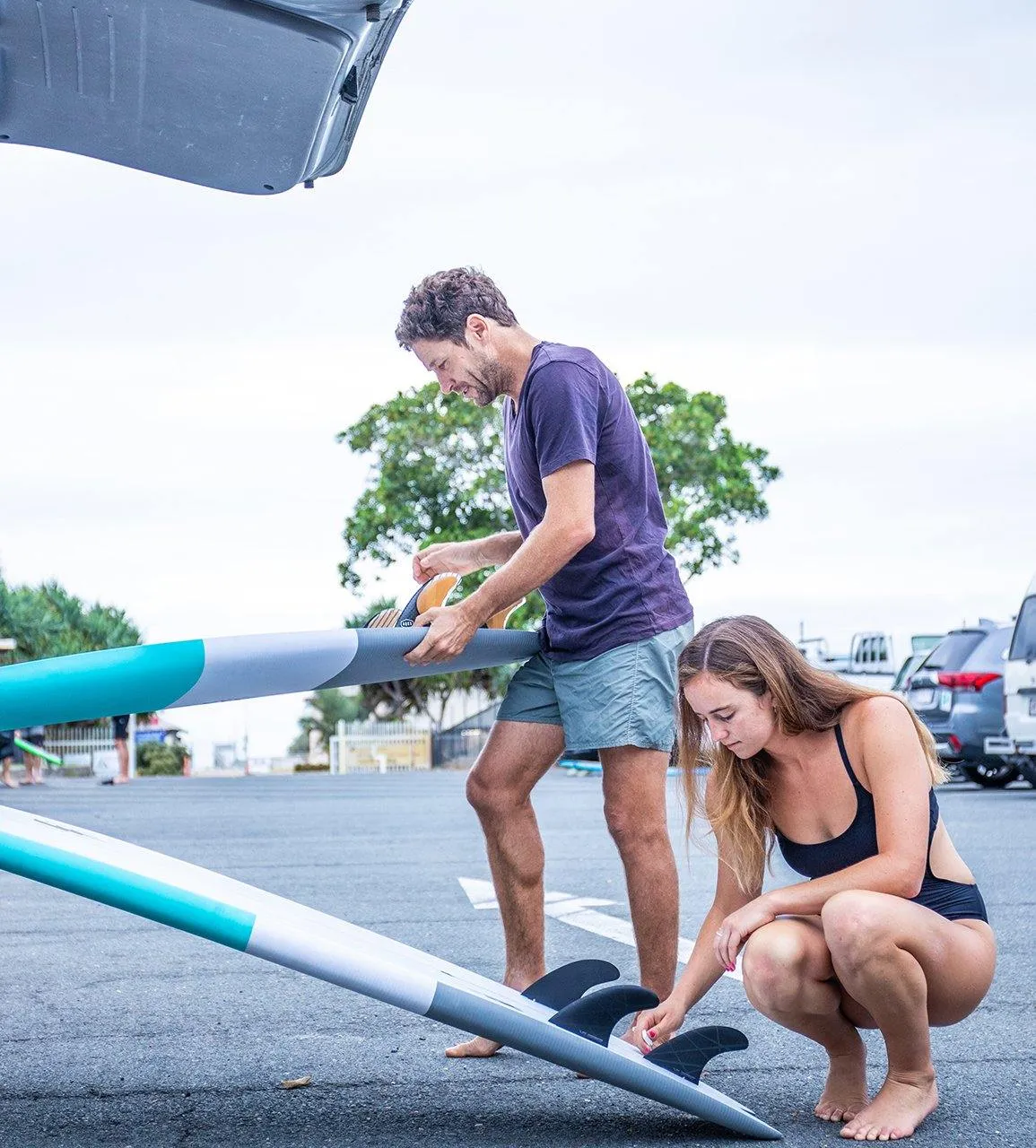BOM BORA - EPS HYBRID FISH SOFTBOARD
