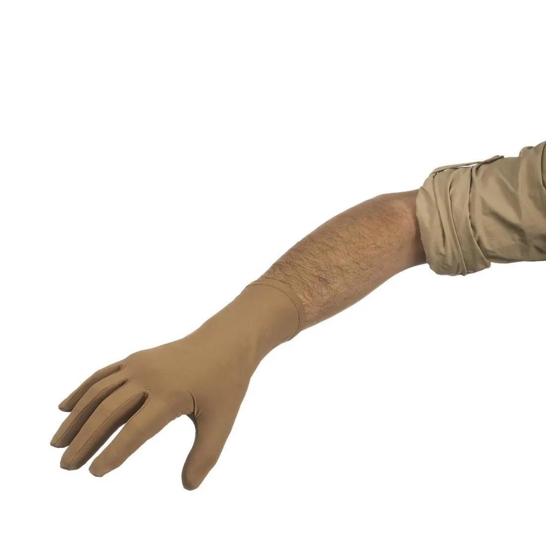 Desert Trekking Anti-UV Gloves DESERT 900 BROWN