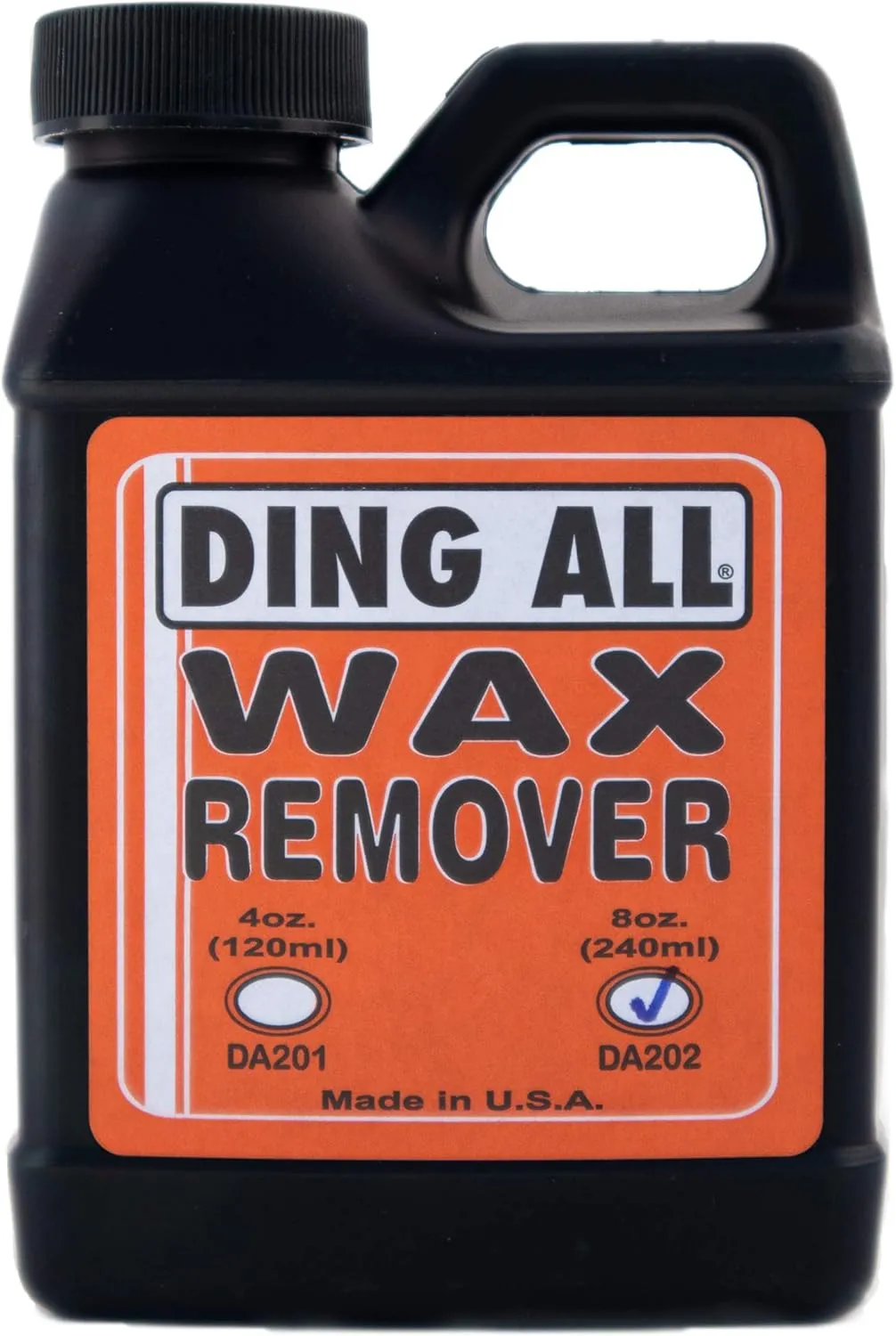 Ding All Scented Liquid Surfboard Wax Remover 8oz. for Effective and Easy Wax Removal