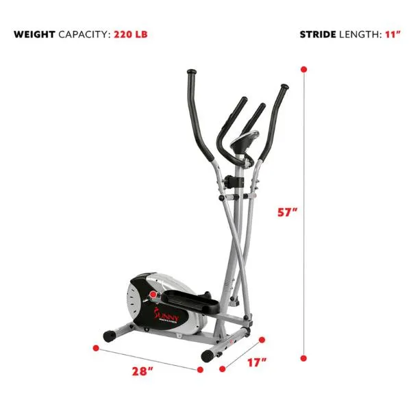 Elliptical Bike Magnetic Resistance Elliptical Machine Cross Trainer