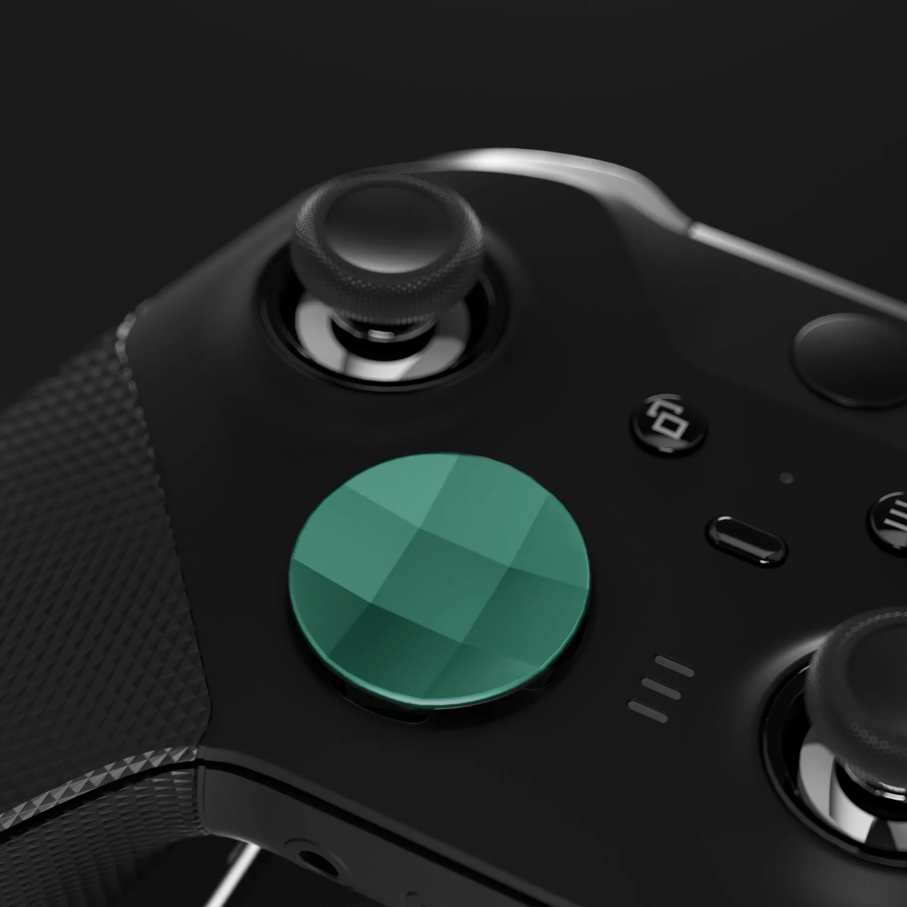 eXtremeRate 6 in 1 Metallic Aqua Green Replacement Magnetic Stainless Steel Back Paddles For Xbox Elite & Elite Series 2 Controller - IL507