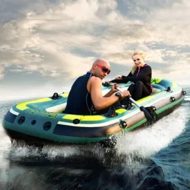 Fishing Boats for Adults 2 Person Inflatable Boat for s with Paddles Inflatable Rafts for FishingDinghy Kayak Rafts Raft Inflatable Kayak
