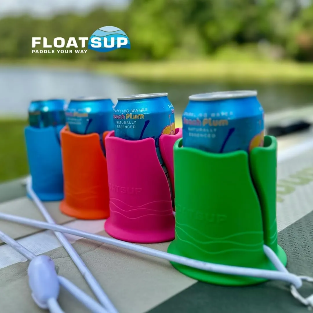 Floatsup Cup Paddle Board and Kayak Drink Holder Neon Pink