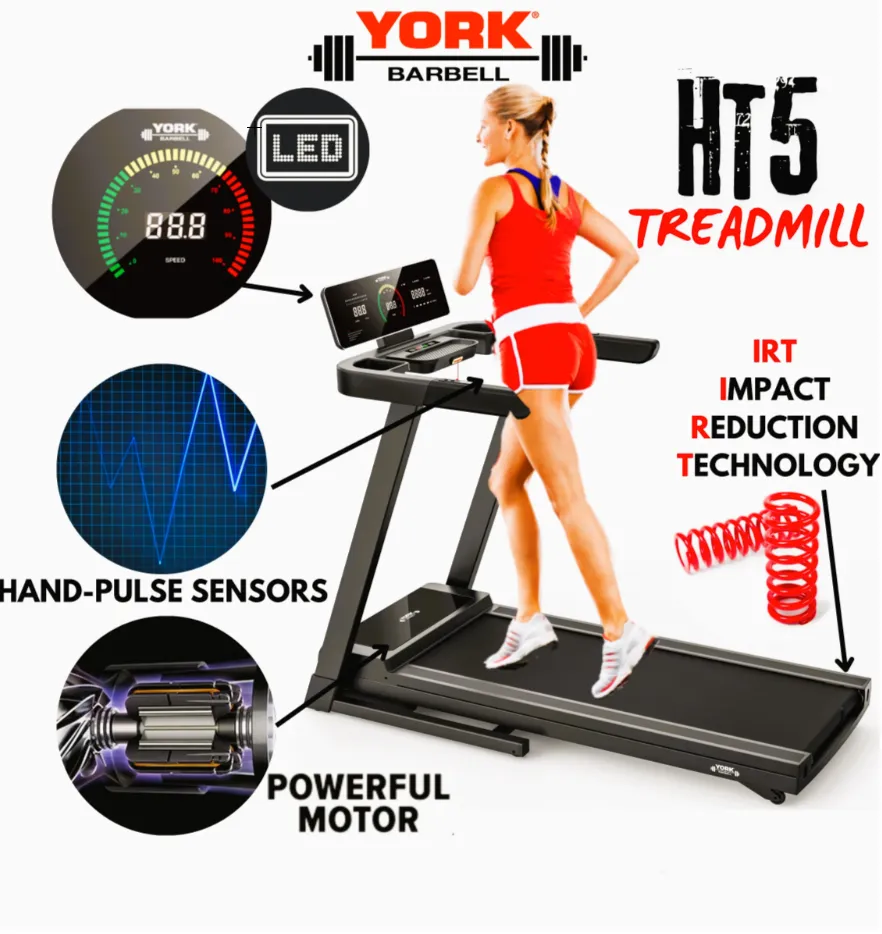 FLOOR MODEL York HT5 Folding Treadmill