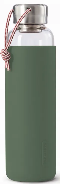 Glass Water Bottle w/ Protective Sleeve 20 fl oz
