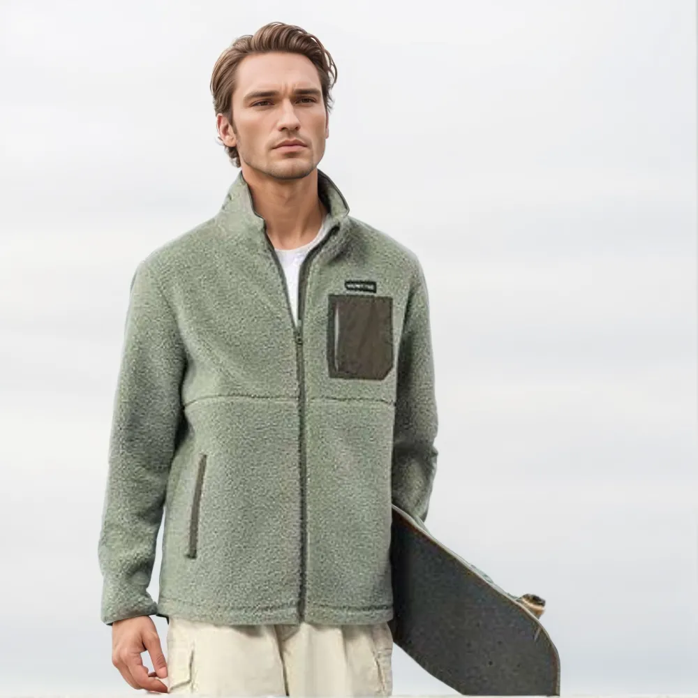 Humtto Teddy Jacket green