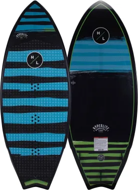 Hyperlite Broadcast Wakesurfer - Wakesurf Board Endorsed by Shaun Murray - Great for All Wake Surfers, from Beginners to Intermediate Riders