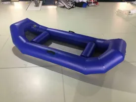 Inflatable PVC White Water River Raft Kayak Canoe W/Pump (Size: 10x4ft.)