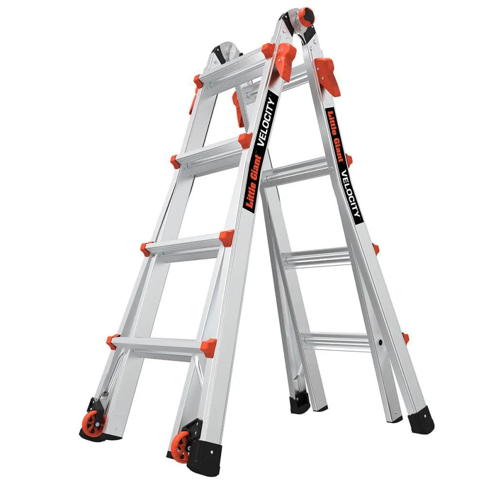 Little Giant Ladders Velocity Model 17 300 lb Rated Type-1A Multi-Use Ladder