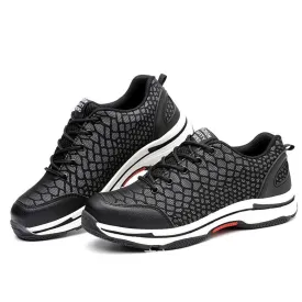 Men Casual Reflective Sneakers