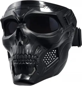 Motorcycle Face Mask Full Face,Dirt Bike Goggles Motocross, ATV, Offroad, Riding Racing Goggles For Men Women