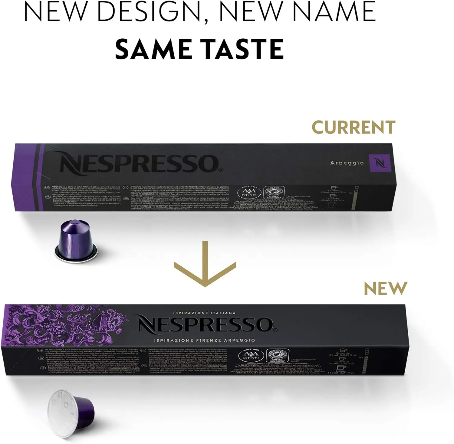 Nespresso Variety Pack for OriginalLine, 50 Capsules