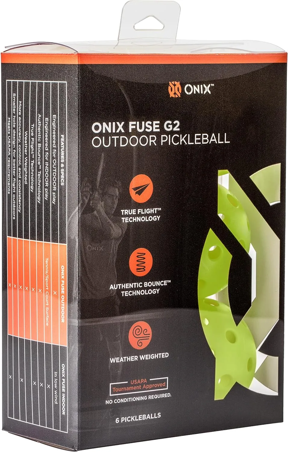 Onix Fuse G2 Outdoor Pickleball Balls