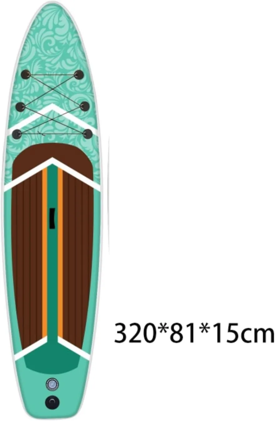Paddleboard Inflatable Surfboard Portable Standing Paddle Racing Board Water Support Board Water Skiing Board