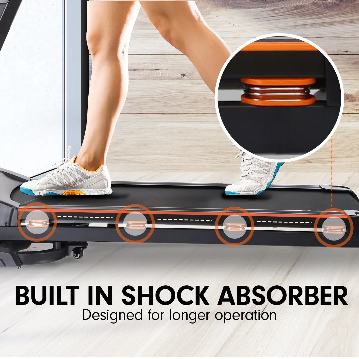 Powertrain V100 Foldable Treadmill