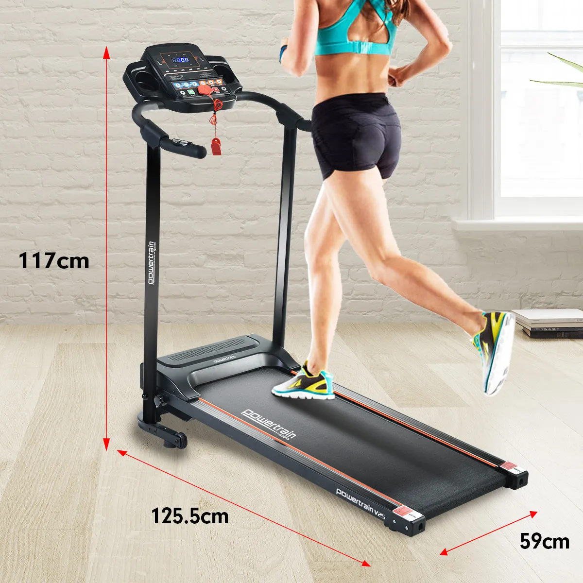 Powertrain V25 Foldable Treadmill