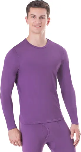 Rocky Thermal Shirts for Men Long Sleeve Thermals Base Layer Top Warm Fleece Lined Long Johns Underwear Cold Weather/Skiing