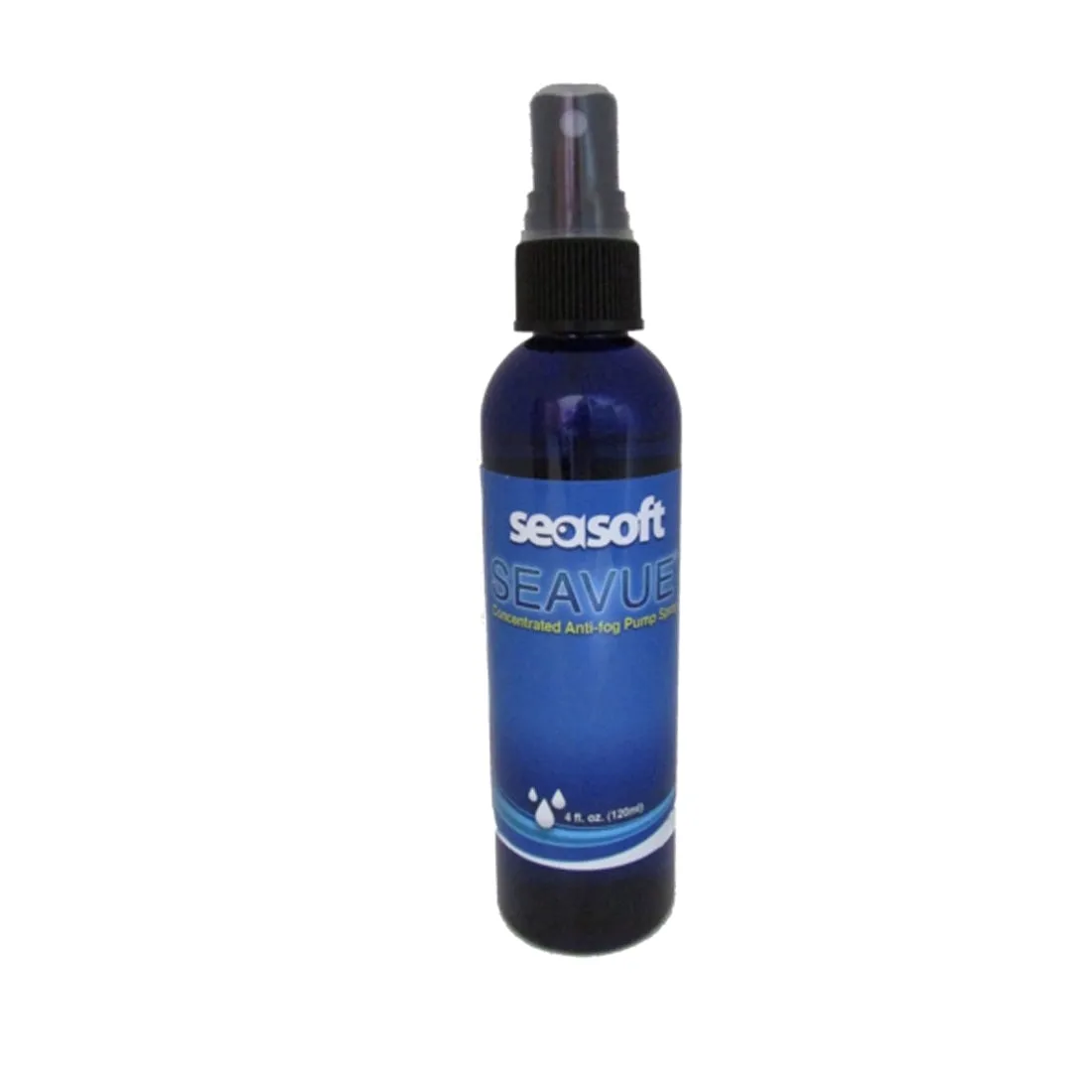 Seasoft SeaVue Concentrated Anti-Fog Pump Spray for Scuba Mask - 4oz