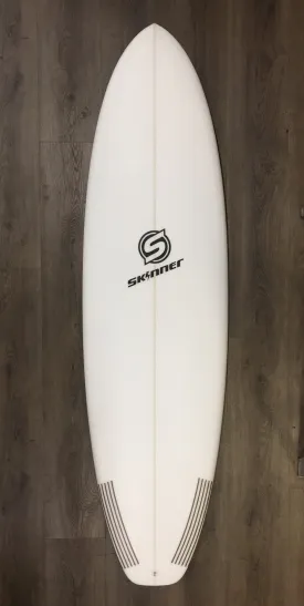 SOLD Skinner Surfboards 6'10 x 22.15" x 2.75" Performance Funshape Squash Tail EPS Epoxy