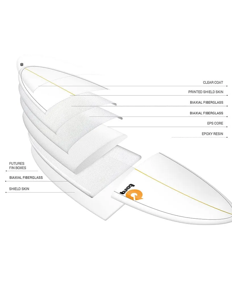 TET Longboard Surfboard