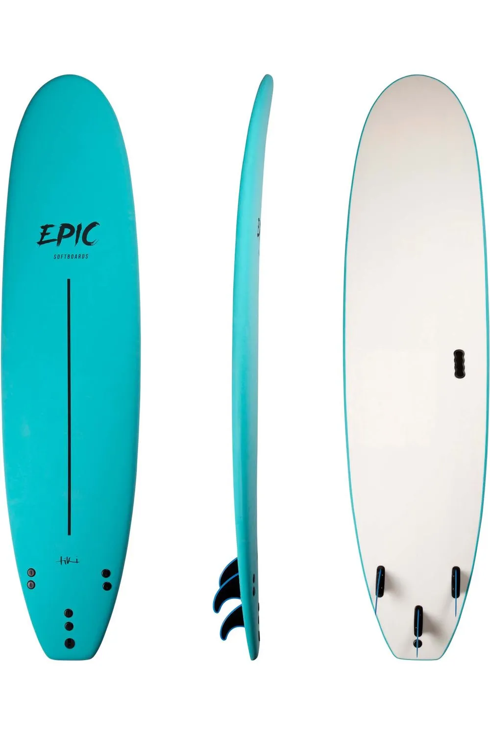 Tiki Epic 8'0 Softboard Bundle Deal In Blue