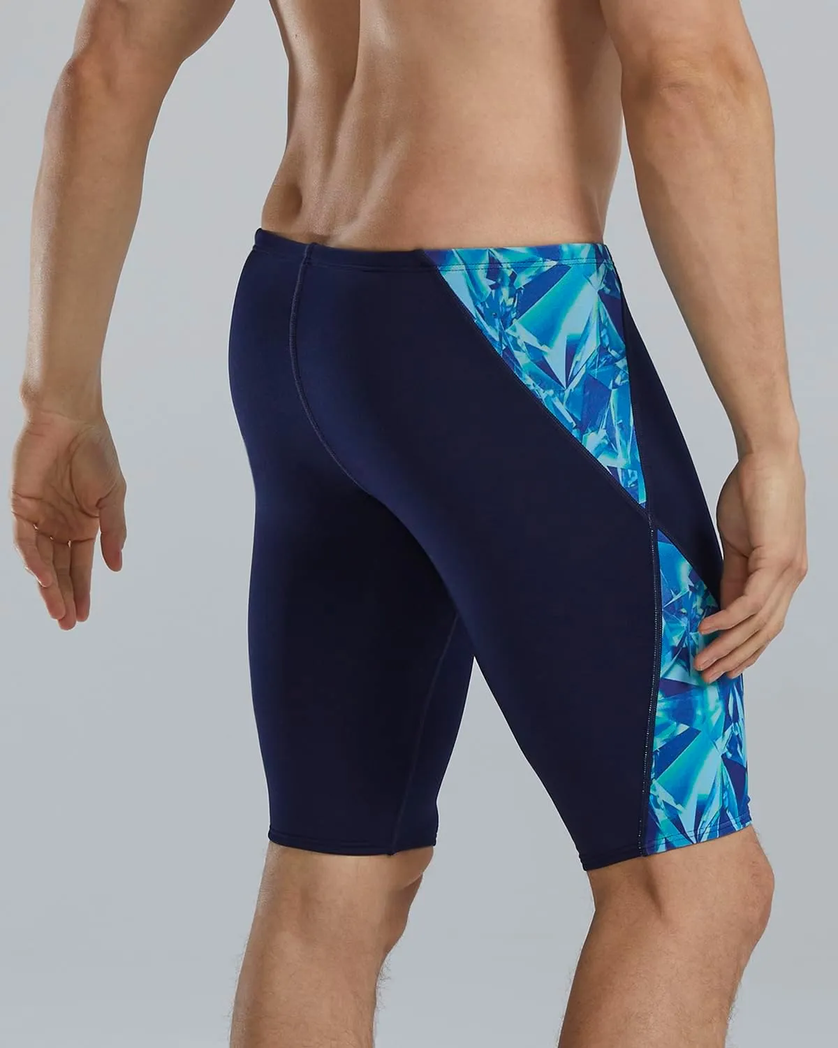 TYR Men's Durafast Elite Solid Jammer Swimsuit