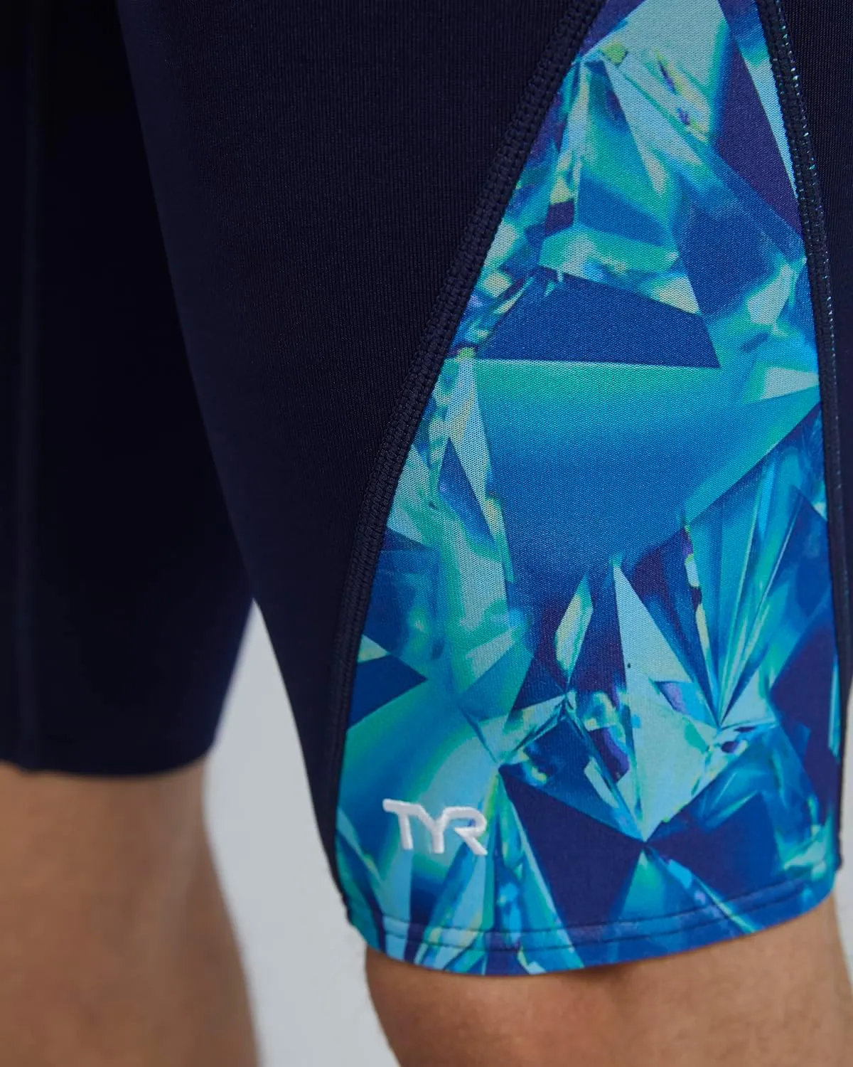 TYR Men's Durafast Elite Solid Jammer Swimsuit