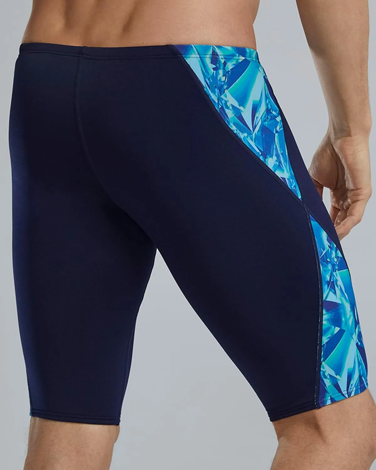 TYR Men's Durafast Elite Solid Jammer Swimsuit