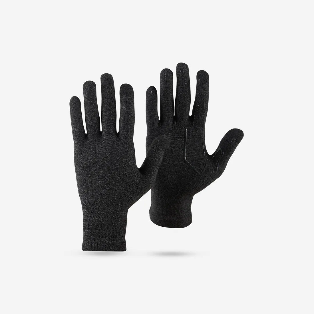 Unisex Mountain Trekking Touchscreen-Compatible Liner Gloves Trek 500