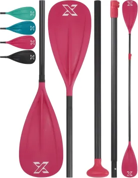 ZLX Paddle Board Paddle, 3 or 4 Piece Adjustable SUP Paddle, Detachable Floating Kayak Paddles, Lightweight Oar with Premium Durable Fiber Blade, for Paddleboard, Surfing, Water Sports Enjoyment